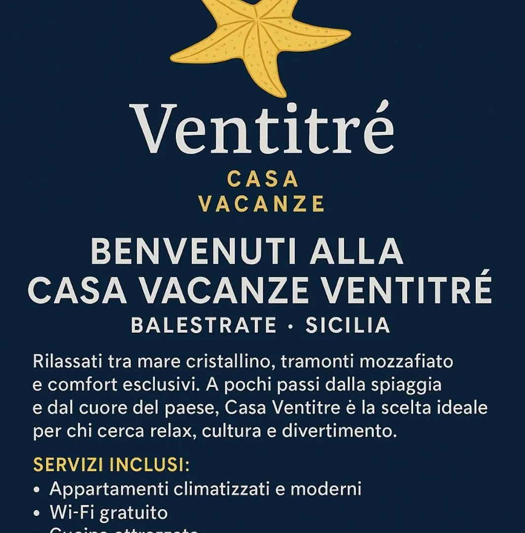 Villa Casa Ventitre Balestrate Casa vacanze